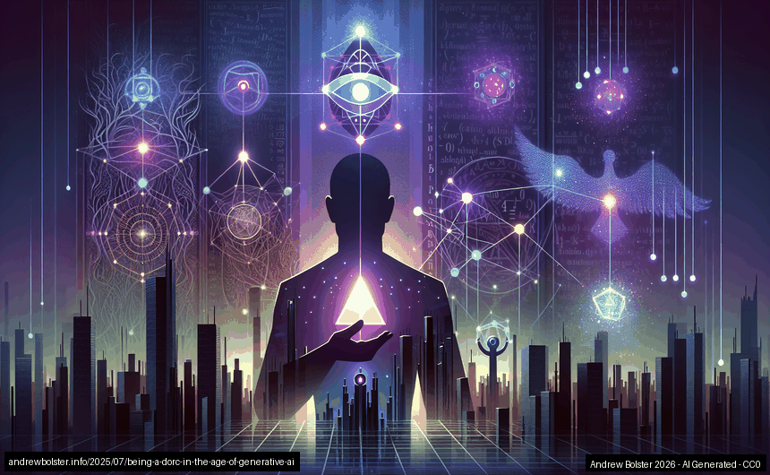 AI-generated featured image for Being a DORC in the age of Generative AI