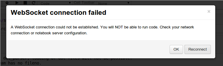 IPython Websocket Failure on Chrome